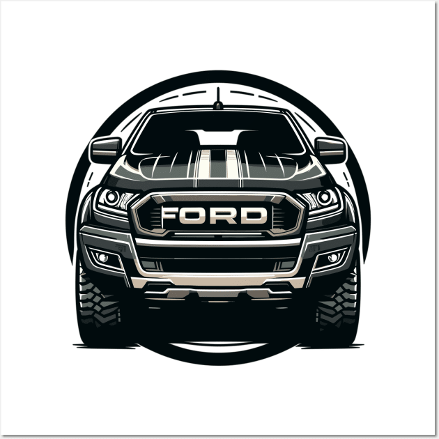 Ford Ranger Wall Art by Vehicles-Art